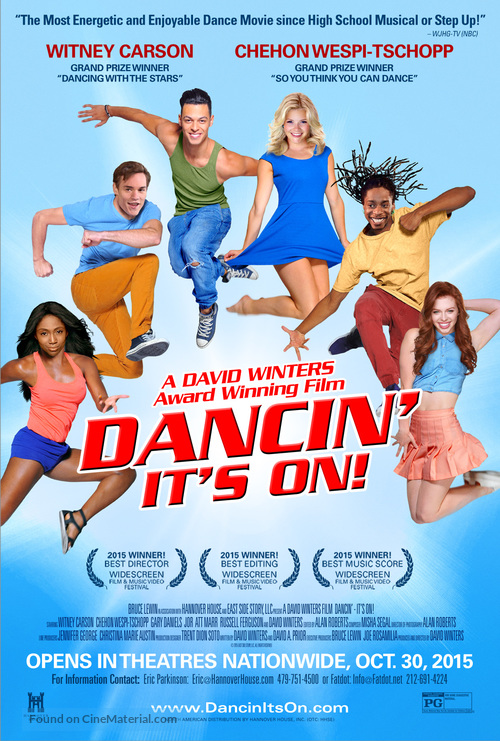 Dancin&#039; It&#039;s On - Movie Poster