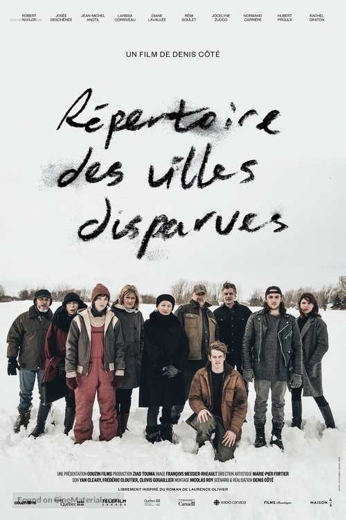 R&eacute;pertoire des villes disparues - Canadian Movie Poster