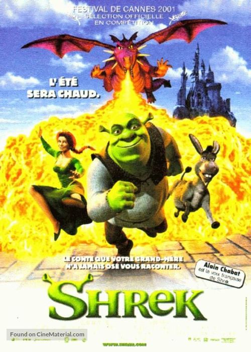 Shrek - French Movie Poster