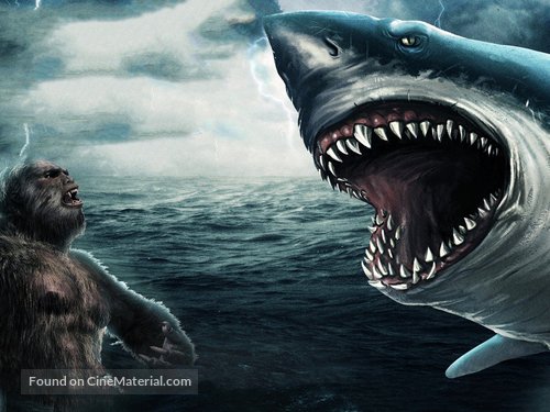 Bigfoot vs Megalodon - Key art