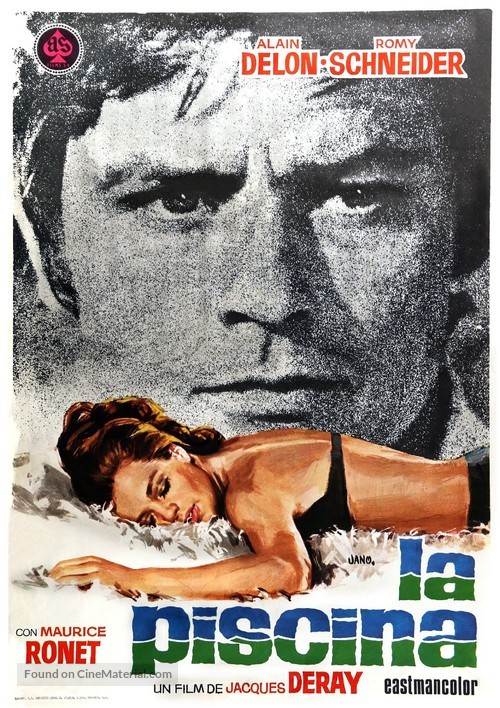 La piscine - Spanish Movie Poster
