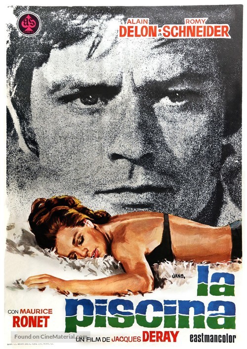 La piscine - Spanish Movie Poster