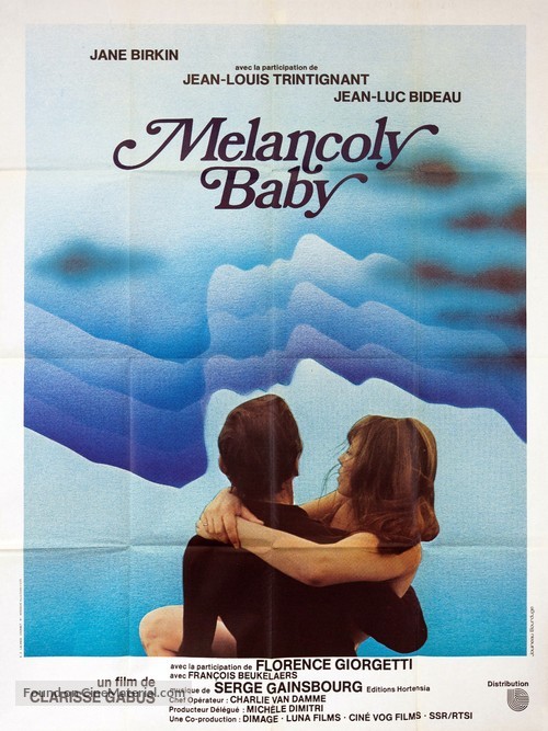 Melancoly Baby - French Movie Poster