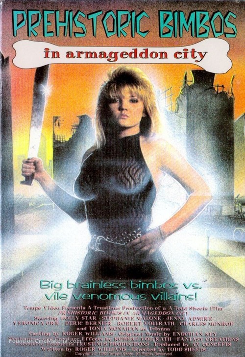 Prehistoric Bimbos in Armageddon City - Movie Poster