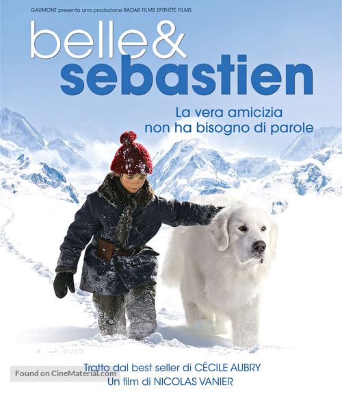 Belle et S&eacute;bastien - Italian Movie Cover