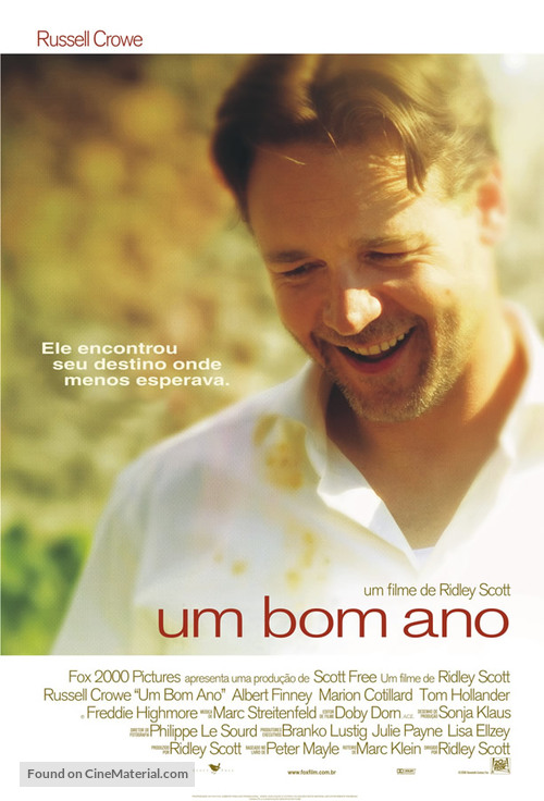 A Good Year - Brazilian Movie Poster