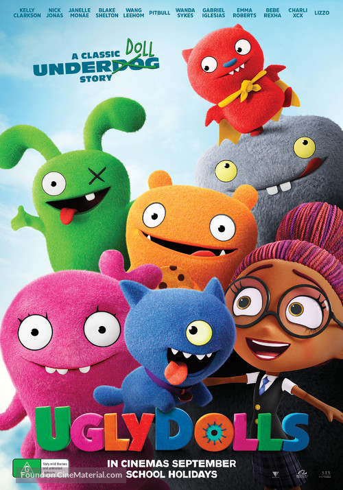 UglyDolls - Australian Movie Poster