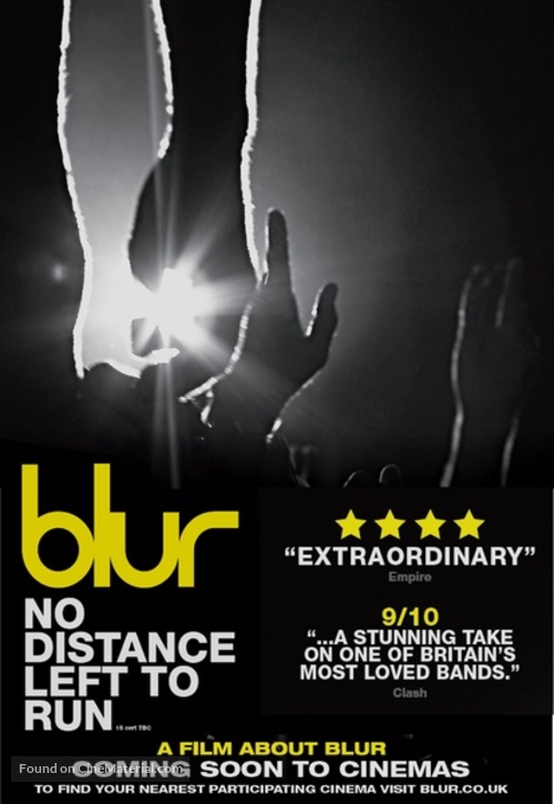 No Distance Left to Run: A Film About Blur - British Movie Poster