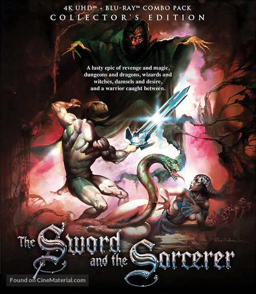 The Sword and the Sorcerer - Blu-Ray movie cover