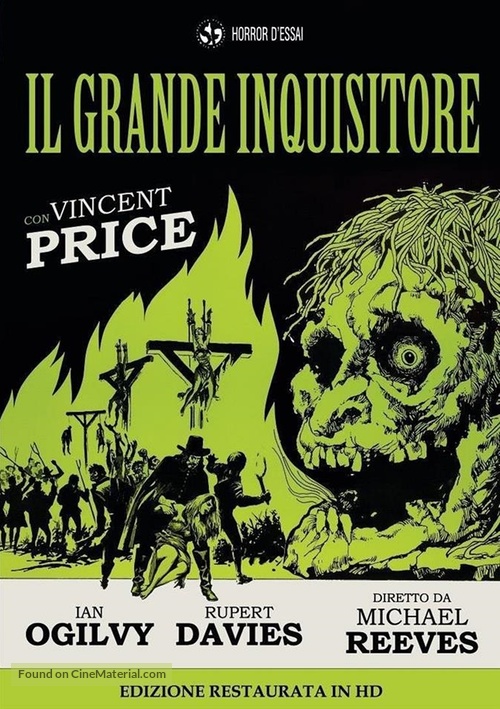 Witchfinder General - Italian DVD movie cover