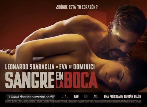 Sangre en la boca - Argentinian Movie Poster