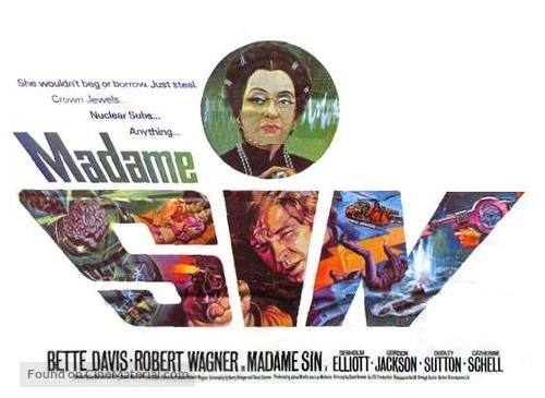 Madame Sin - British Movie Poster