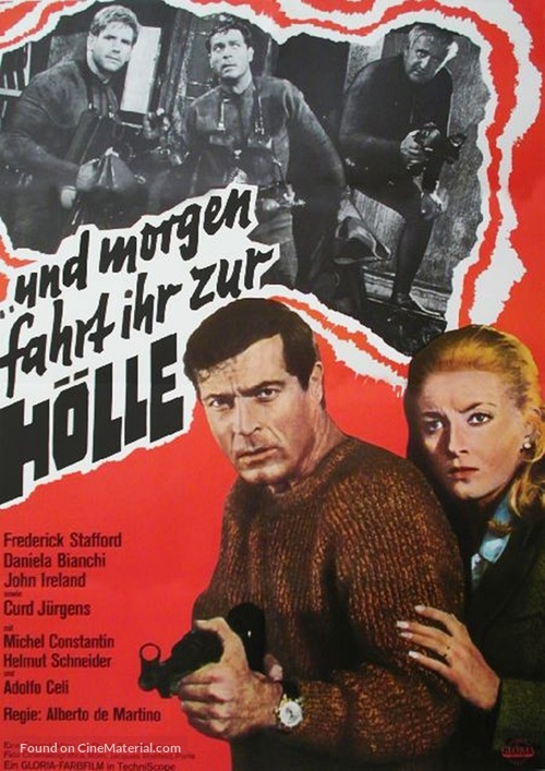 Dalle Ardenne all&#039;inferno - German Movie Poster