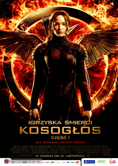 The Hunger Games: Mockingjay - Part 1 - Polish Movie Poster