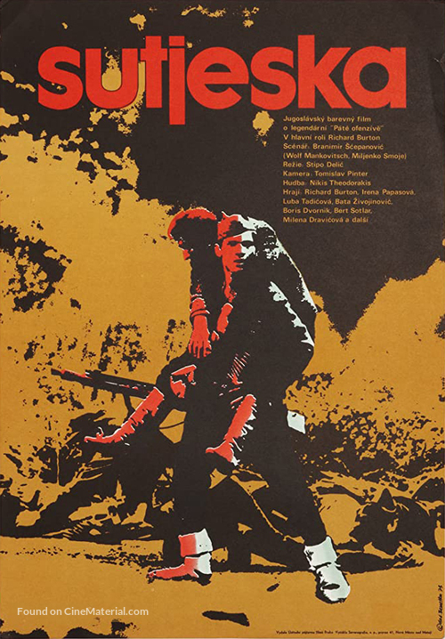 Sutjeska - Yugoslav Movie Poster
