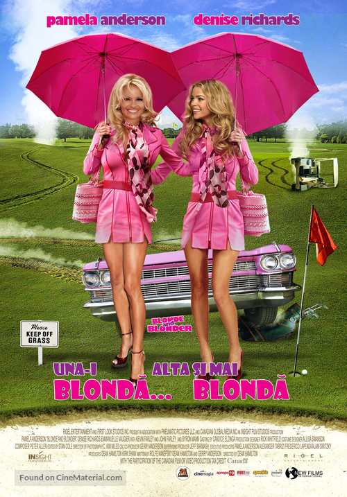 Blonde and Blonder - Romanian Movie Poster