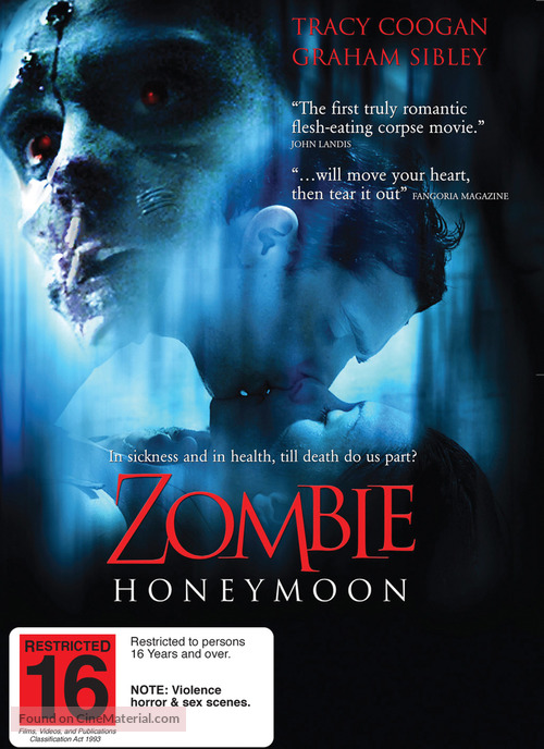 Zombie Honeymoon - New Zealand DVD movie cover