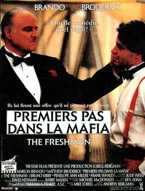 The Freshman - French Movie Poster