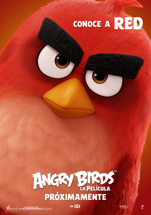 The Angry Birds Movie - Argentinian Movie Poster