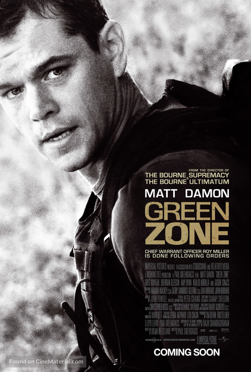 Green Zone - Movie Poster