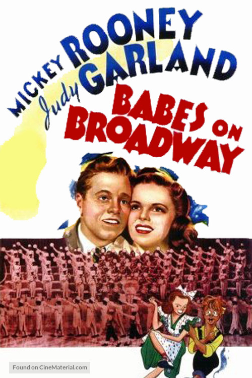 Babes on Broadway - DVD movie cover