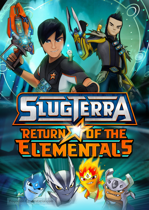 Slugterra: Return of the Elementals - DVD movie cover