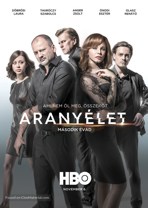 &quot;Arany&eacute;let&quot; - Hungarian Movie Poster