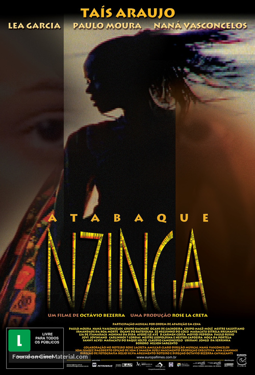 Nzinga - Brazilian poster