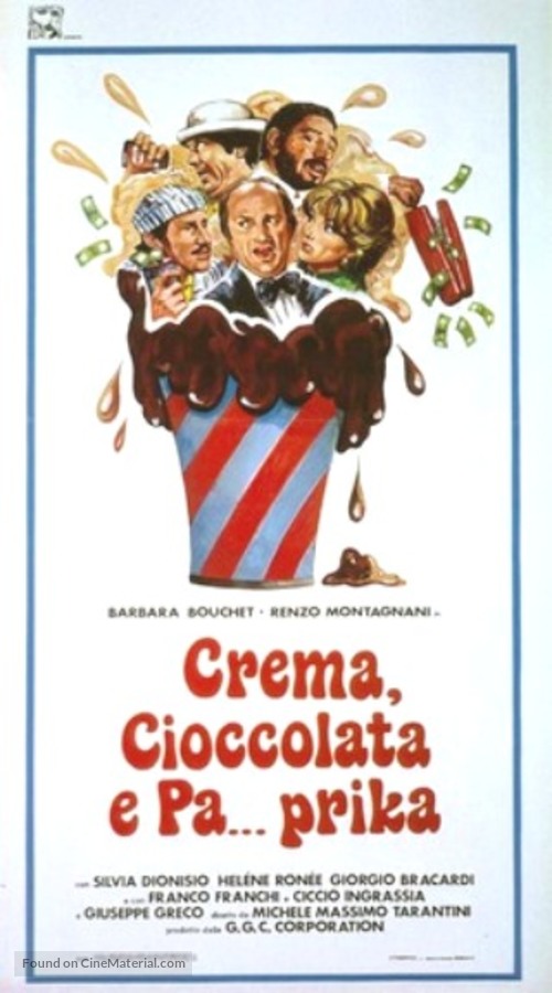 Crema cioccolato e pa...prika - Italian Movie Poster