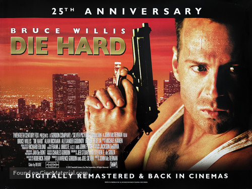 Die Hard - British Movie Poster