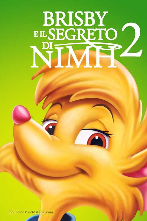 The Secret of NIMH 2: Timmy to the Rescue - Italian Movie Cover