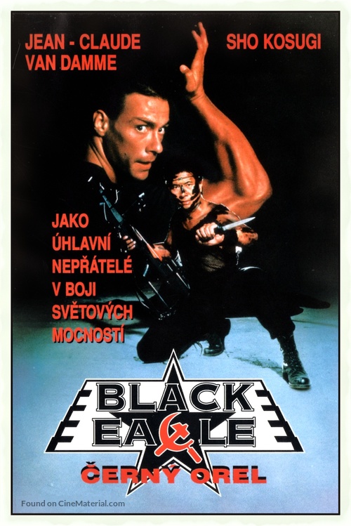 Black Eagle - Czech DVD movie cover