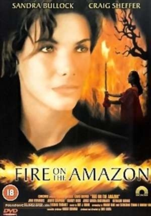 Fire on the Amazon - British DVD movie cover