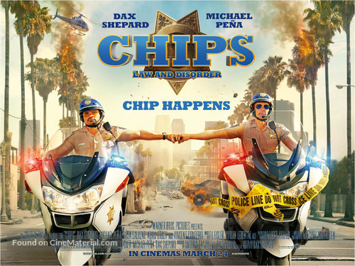 CHiPs - British Movie Poster