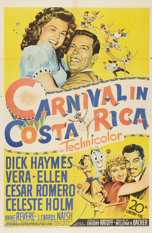 Carnival in Costa Rica - Movie Poster