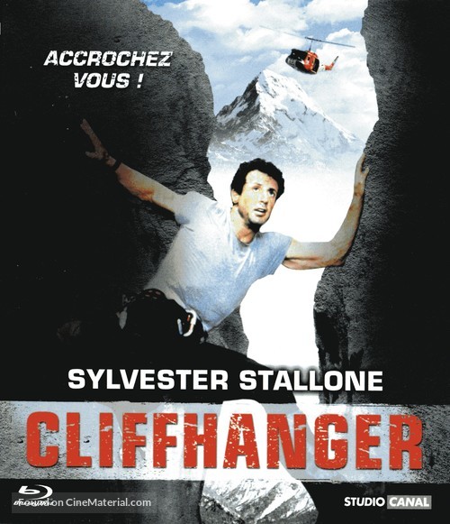 Cliffhanger - French Blu-Ray movie cover
