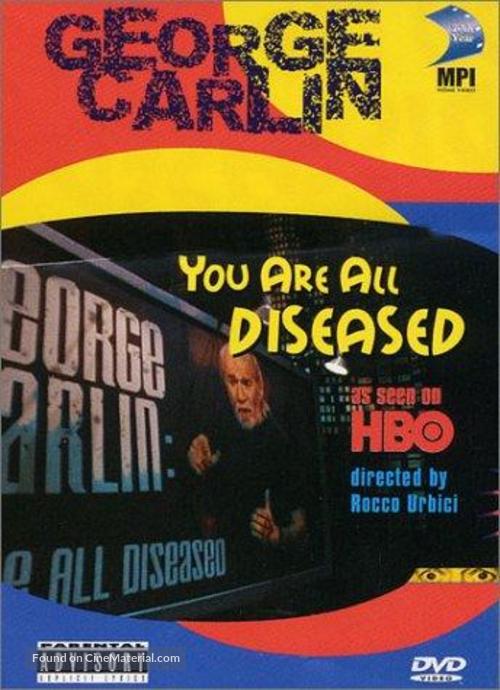 George Carlin: You Are All Diseased - DVD movie cover