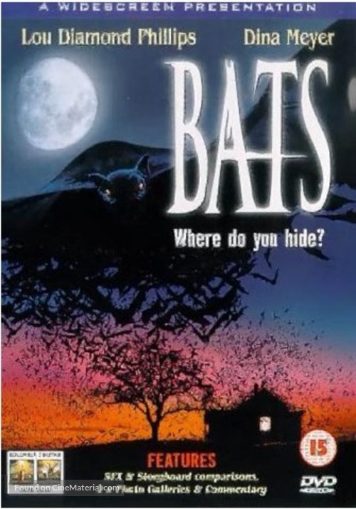 Bats - British DVD movie cover