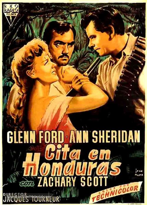Appointment in Honduras - Spanish Movie Poster
