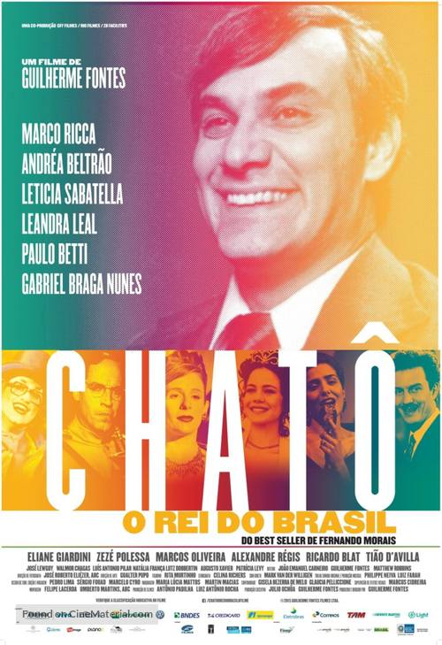 Chat&ocirc;: O Rei do Brasil - Brazilian Movie Poster