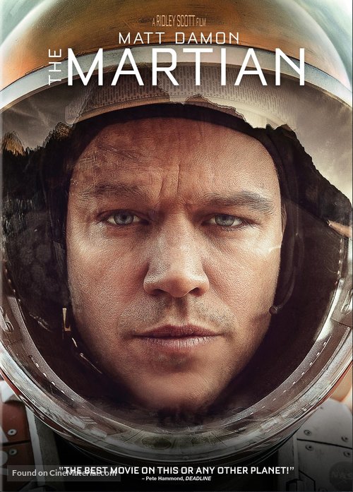 The Martian - DVD movie cover