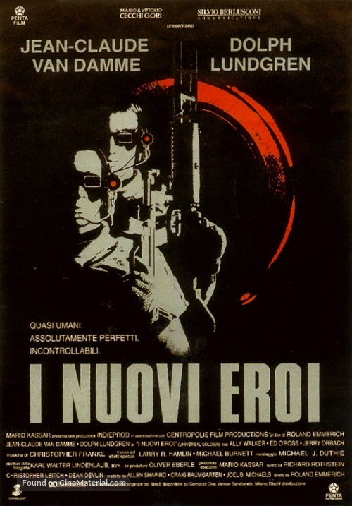 Universal Soldier - Italian Movie Poster