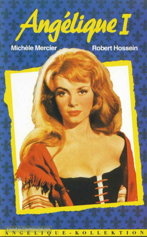 Ang&eacute;lique, marquise des anges - German VHS movie cover