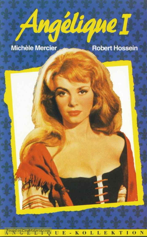 Ang&eacute;lique, marquise des anges - German VHS movie cover