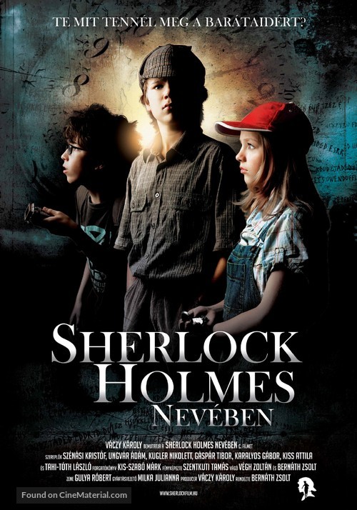 Sherlock Holmes nev&eacute;ben - Hungarian Movie Poster