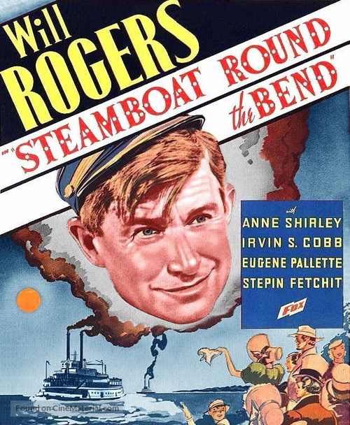 Steamboat Round the Bend - poster