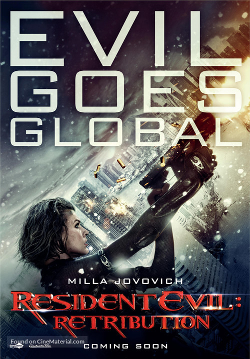 Resident Evil: Retribution - Movie Poster