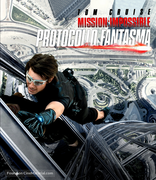 Mission: Impossible - Ghost Protocol - Italian Blu-Ray movie cover