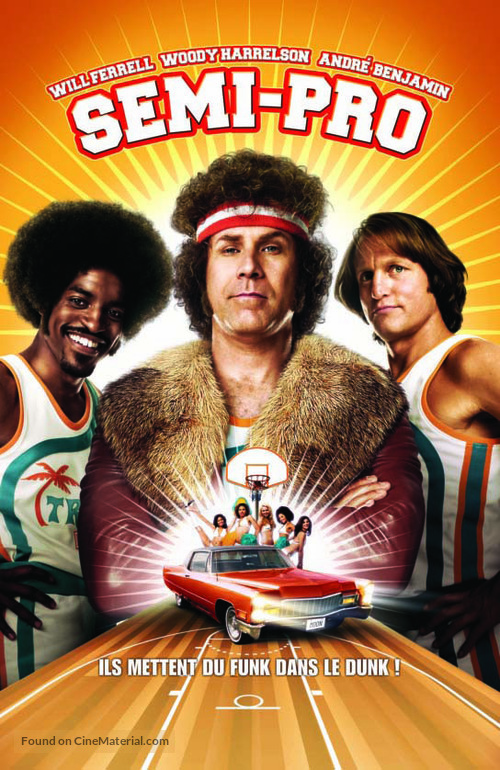 Semi-Pro - French Movie Poster
