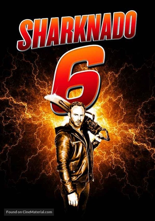 The Last Sharknado: It&#039;s About Time - French DVD movie cover